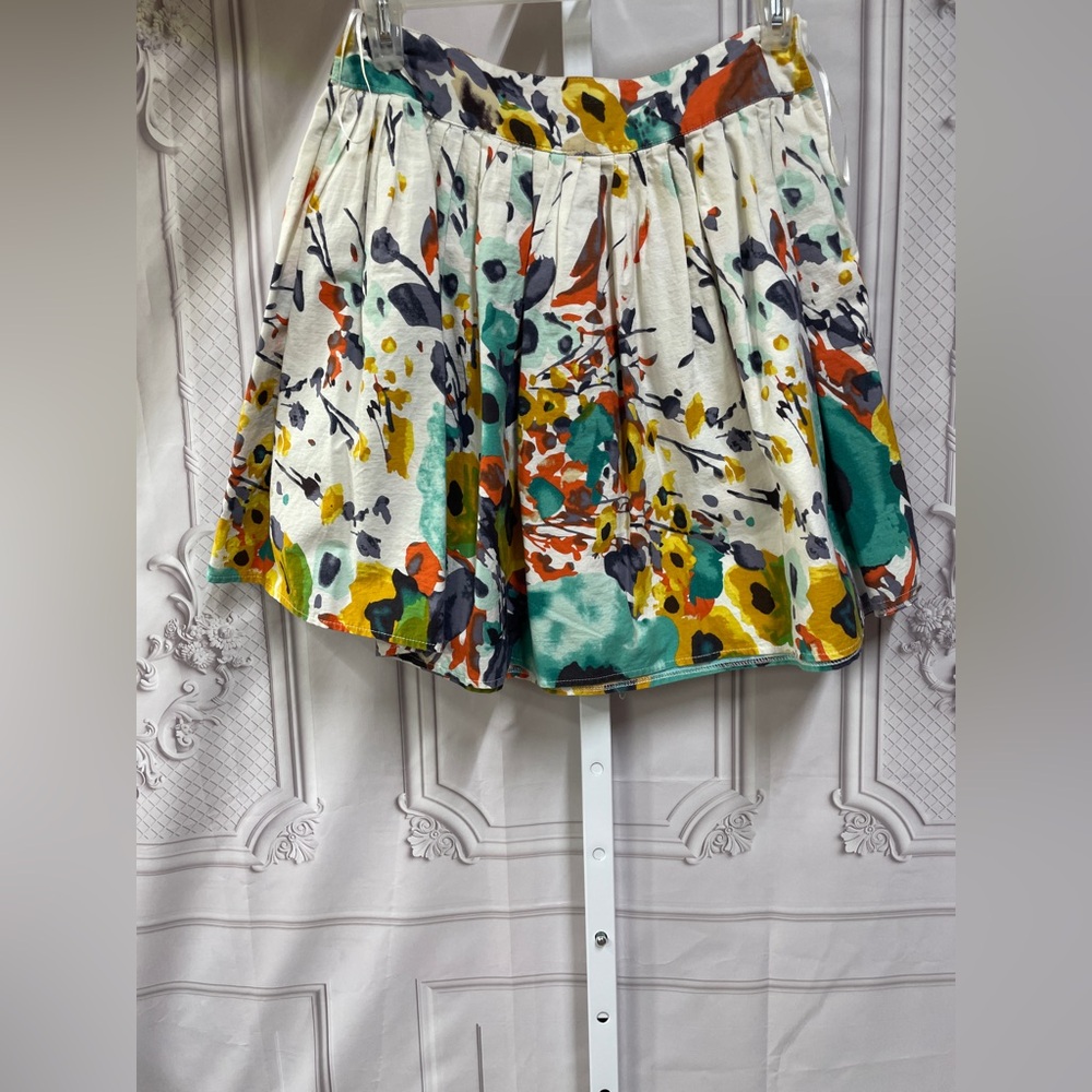 Wet Seal Multicolor Cotton Y2K Skater XS Skirt